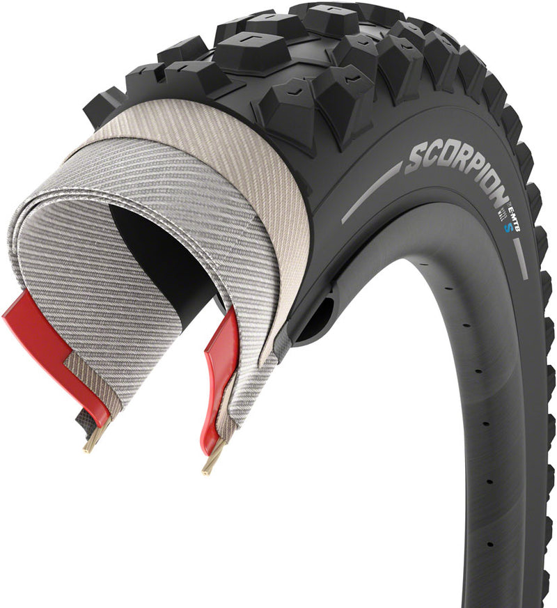 Load image into Gallery viewer, Pirelli Scorpion E-MTB S Tire - 29 x 2.6, Tubeless, Folding, Black