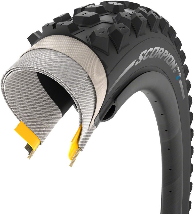 Load image into Gallery viewer, Pirelli Scorpion Enduro S Tire - 29 x 2.4 Tubeless Folding Classic Black