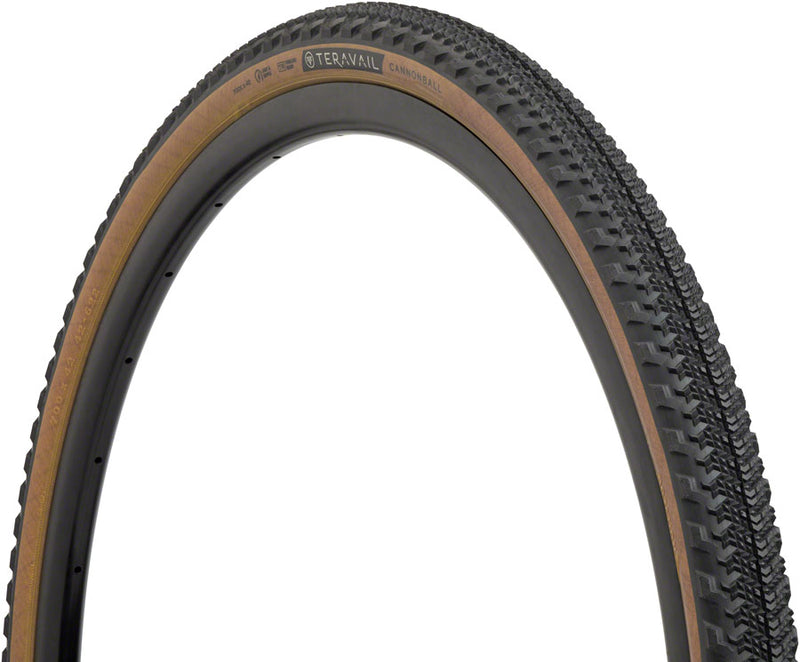 Load image into Gallery viewer, Teravail-Cannonball-Tire-700c-42-mm-Folding-TR7272-Folding-Tires