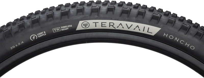 Load image into Gallery viewer, Teravail Honcho Tire 29 x 2.4 Tubeless Folding Black Durable Grip Compound
