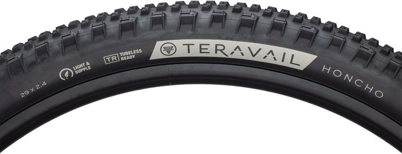 Load image into Gallery viewer, Teravail Honcho Tire 29 x 2.4 Tubeless Folding Blk Light &amp; Supple Grip Compound
