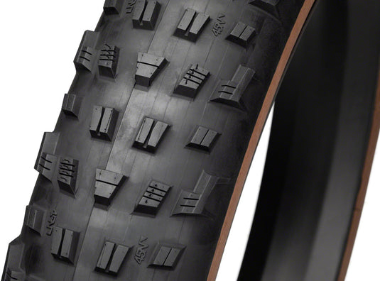 45NRTH Vanhelga Tire 26 x 4.2 Tubeless Folding TPI 60 Black/Tan Fat Bike