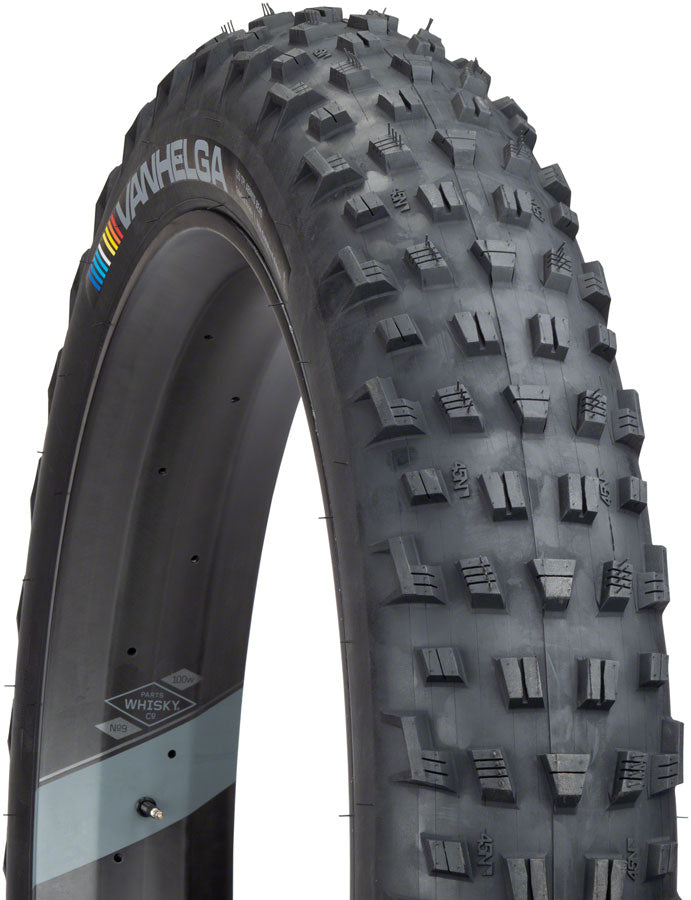 Load image into Gallery viewer, 45NRTH Vanhelga Tire 27.5 x 4 TPI 120 Tubeless Folding Black Fat Bike