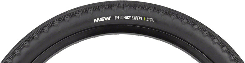 Load image into Gallery viewer, MSW Efficiency Expert Tire - 20 x 1.75, Black, Rigid Wire Bead, 33tpi