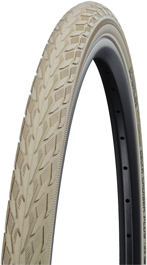Load image into Gallery viewer, Pack of 2 Schwalbe Delta Cruiser Plus Tire 700 x 35 Wire PunctureGuard SBC