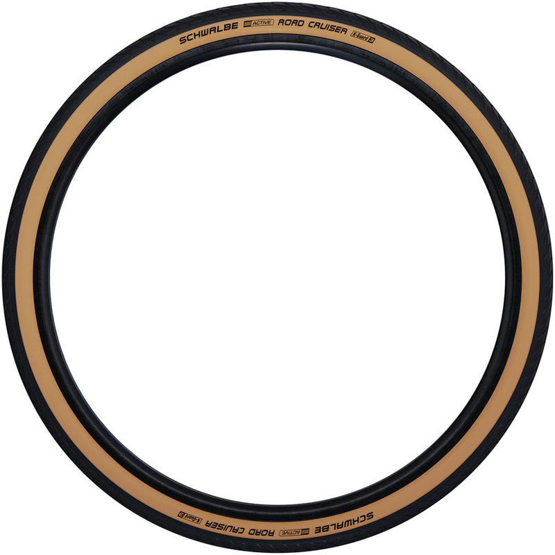 Load image into Gallery viewer, Schwalbe Road Cruiser Tire 26 x 1.75 Clincher Wire Gumwall/Black KGuard
