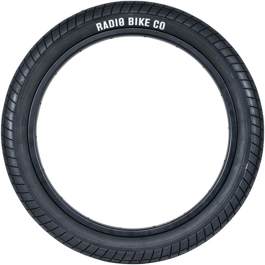 Pack of 2 Radio Surface Tire 20 x 2.4 Clincher Wire Black BMX Bike