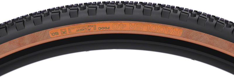 Load image into Gallery viewer, WTB Raddler Tire - 700 x 40, TCS Tubeless, Folding, Tan, Light, Fast Rolling, SG2