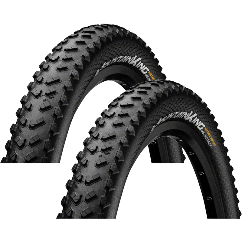 Load image into Gallery viewer, Continental-Mountain-King-Tire-27.5-in-2.8-Folding-TR9034PO2-Folding-Tires