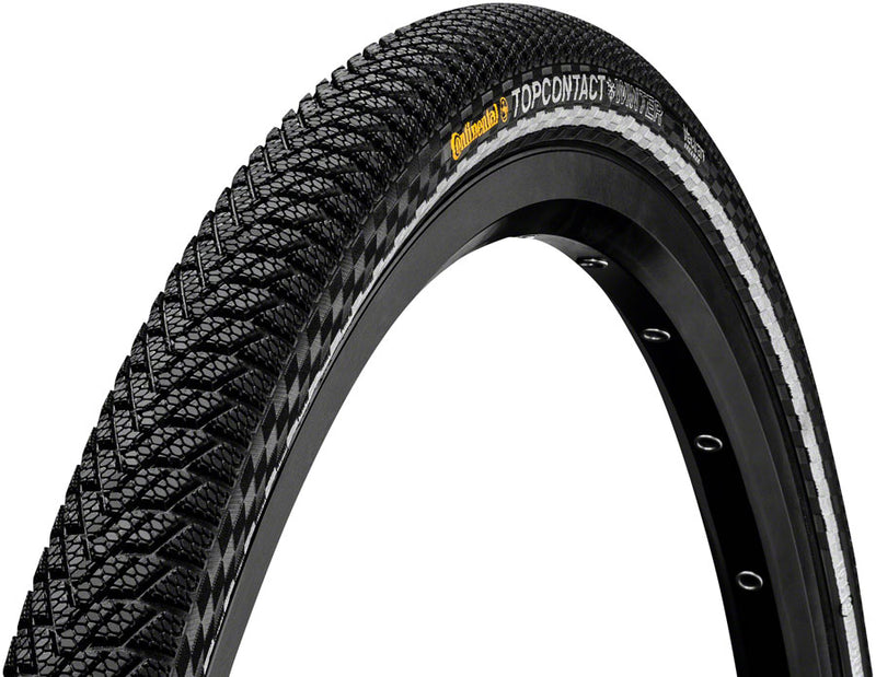 Load image into Gallery viewer, Continental-Top-Contact-Winter-II-Tire-700c-42-Wire-TIRE10642-Wire-Bead-Tires