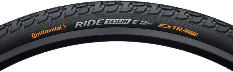 Load image into Gallery viewer, Continental Ride Tour Tire 700 x 42 TPI 330 Clincher Wire Black Road Bike