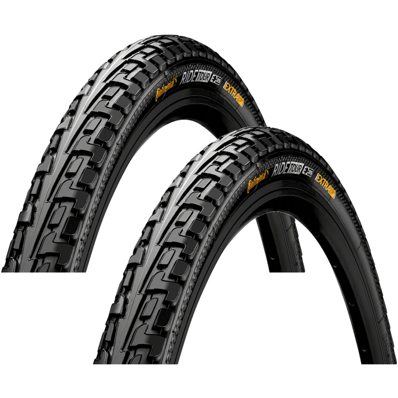 Load image into Gallery viewer, Continental-Ride-Tour-Tire-700c-42-Wire-TR9063PO2-Wire-Bead-Tires