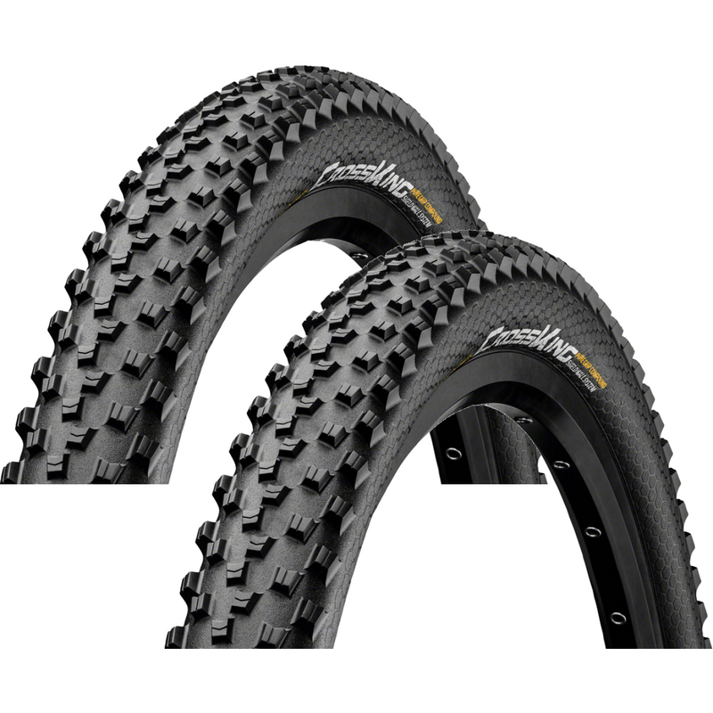 Load image into Gallery viewer, Continental-Cross-King-Tire-27.5-in-2.2-Folding-TR9548PO2-Folding-Tires