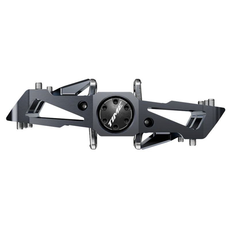 Load image into Gallery viewer, TIME Xysto A1 Pedals Body: Aluminum, Spindle: Steel, 9/16'', Grey, Pair