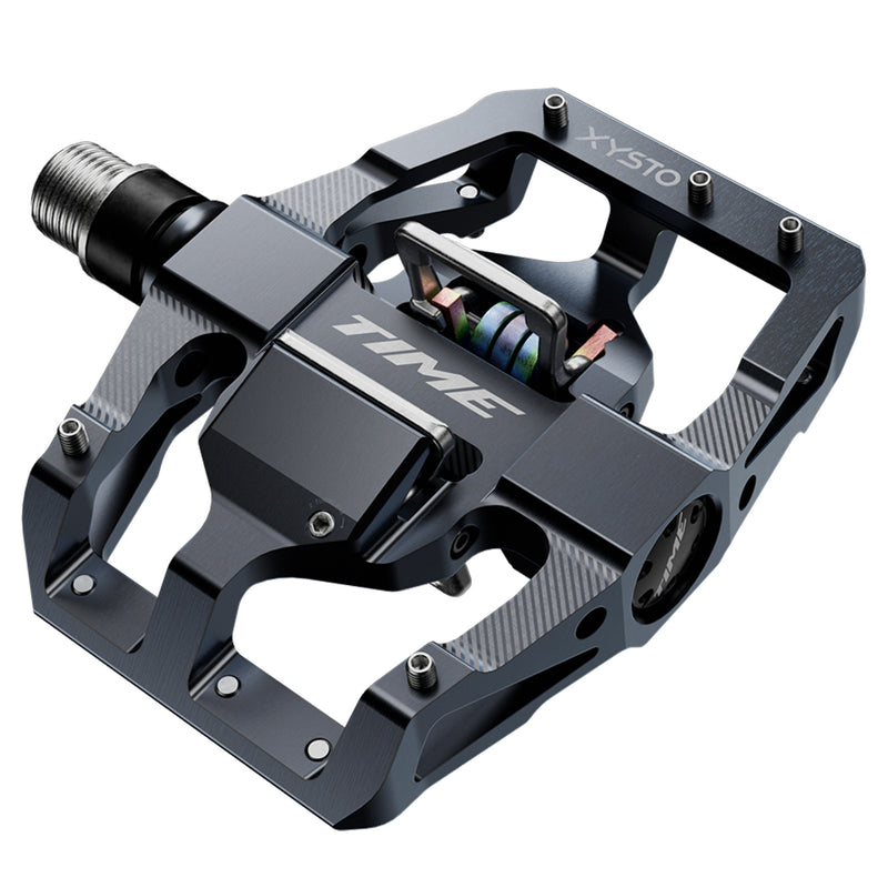 Load image into Gallery viewer, Time-XYSTO-Clipless-Pedals-with-Cleats-Aluminum-PEDL2744-Bicycle-Pedals