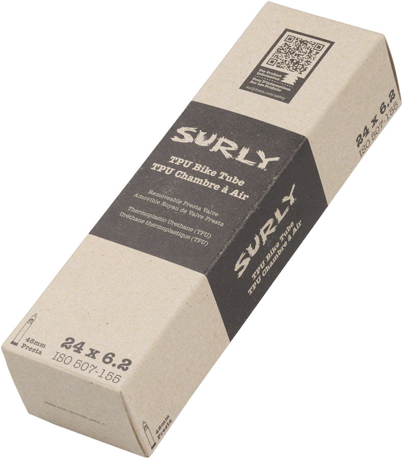 Load image into Gallery viewer, Surly TPU Tube - 24 x 6.2, 48mm Presta Valve