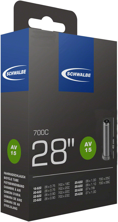 Load image into Gallery viewer, Pack of 2 Schwalbe Standard Tube - 700 x 18-28mm, 40mm, Schrader Valve