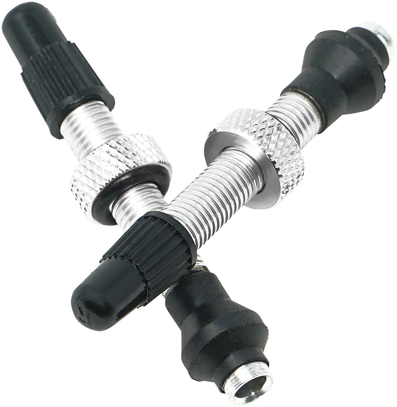 Load image into Gallery viewer, Pack of 2 Industry Nine Tubeless Valves - 40mm, Silver, Pair