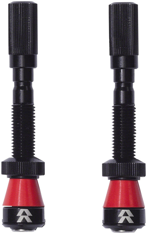 Load image into Gallery viewer, Reserve Wheels Reserve Fillmore Tubeless Valves - 50mm, Black, Pair