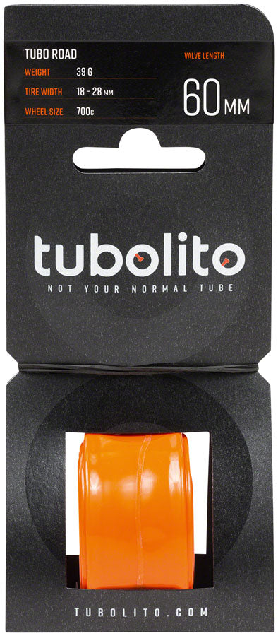 Load image into Gallery viewer, Tubolito Tubo Road 700x18-32, PV 60mm Orange