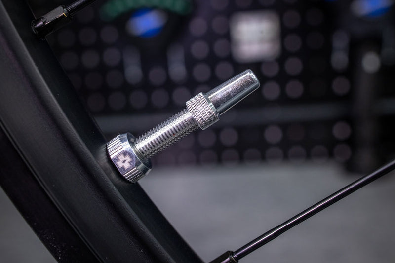 Load image into Gallery viewer, Muc-Off V2 Tubeless Valve Presta, 60mm, Silver, Pair