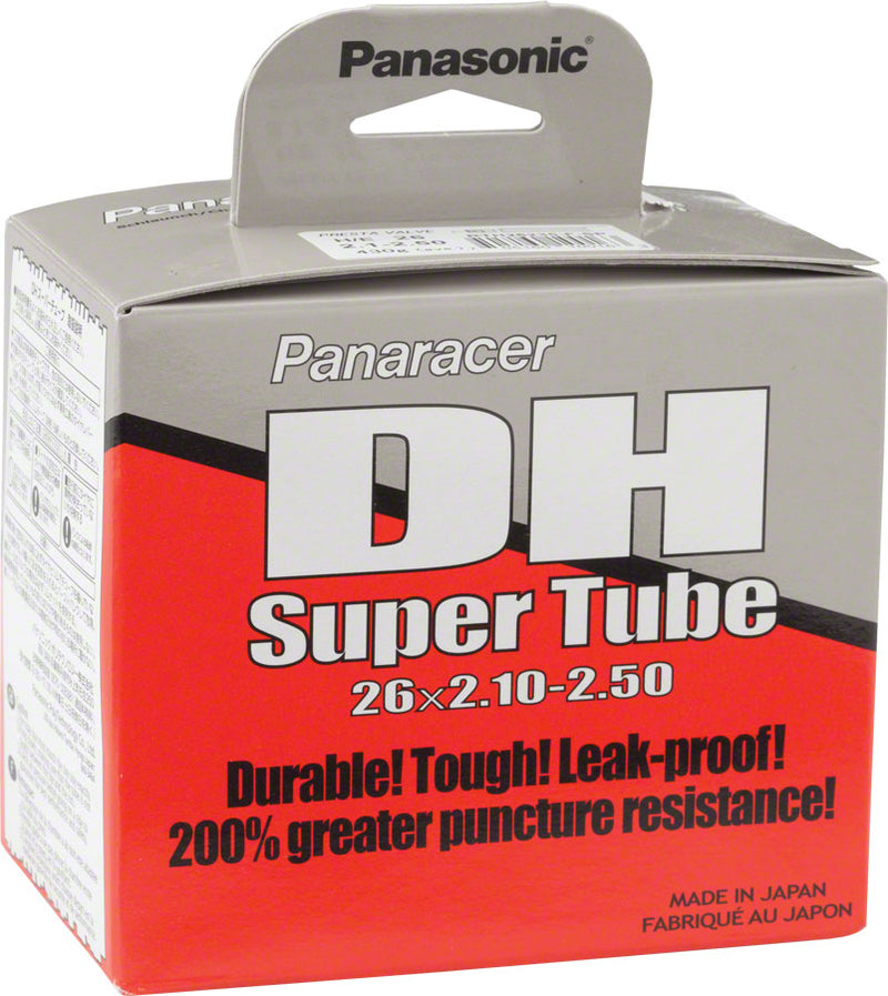 Load image into Gallery viewer, Pack of 2 Panaracer DH SuperTube 26" x 2.1-2.5" 36mm Presta Valve Tube