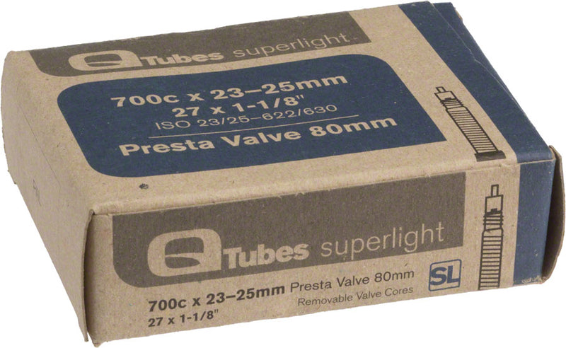 Load image into Gallery viewer, Teravail Superlight Tube - 700 x 20 - 28mm, 80mm Presta Tube Valve