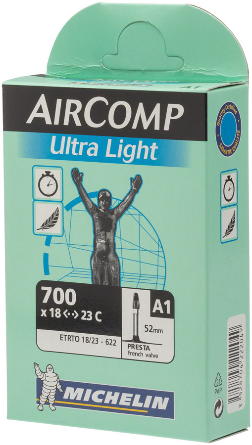 Load image into Gallery viewer, Michelin-Aircomp-Ultra-Light-Tube-Tube-TU8200-Bicycle-Tubes