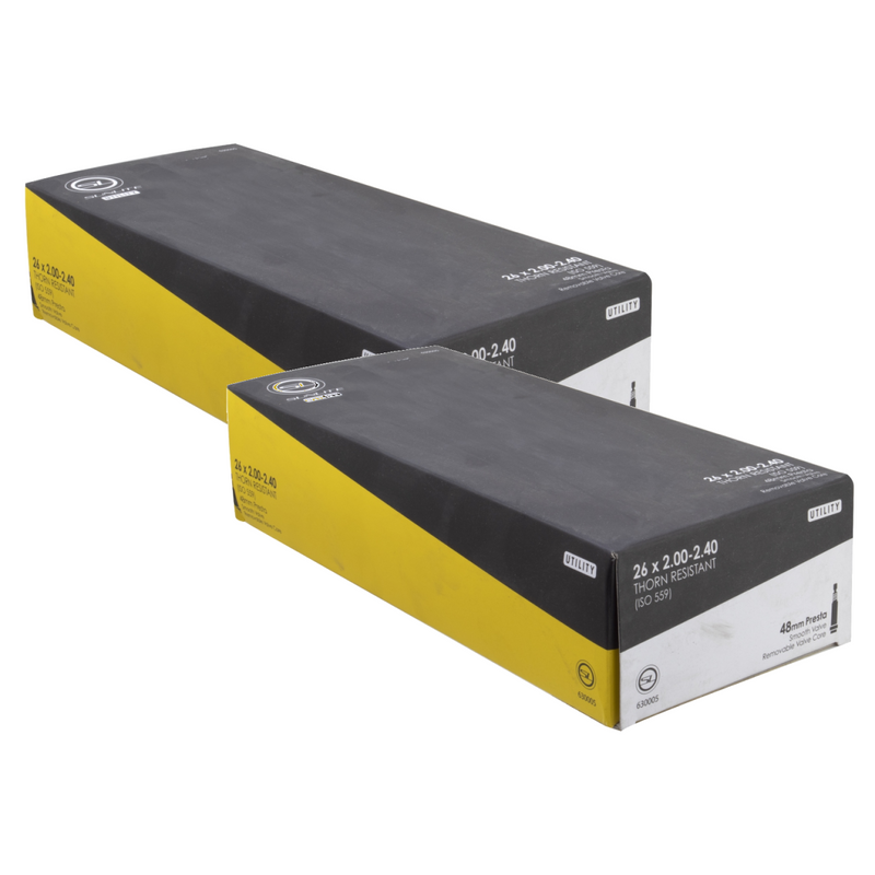 Load image into Gallery viewer, Sunlite-Utili-T-Thorn-Resistant-Presta-Valve-Tubes-Tube-TUBE0413PO2-Bicycle-Tubes