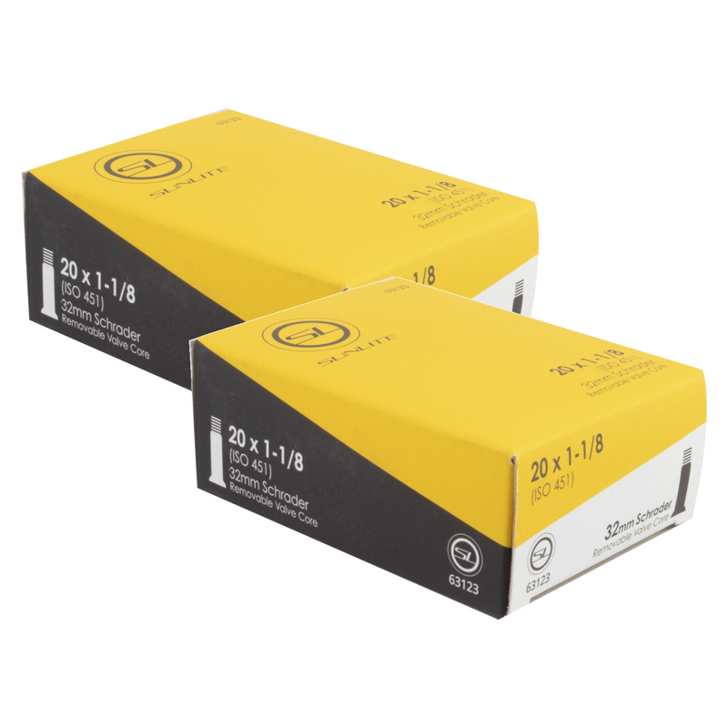 Load image into Gallery viewer, Sunlite-Standard-Schrader-Valve-Tube-TUBE0464PO2-Bicycle-Tubes