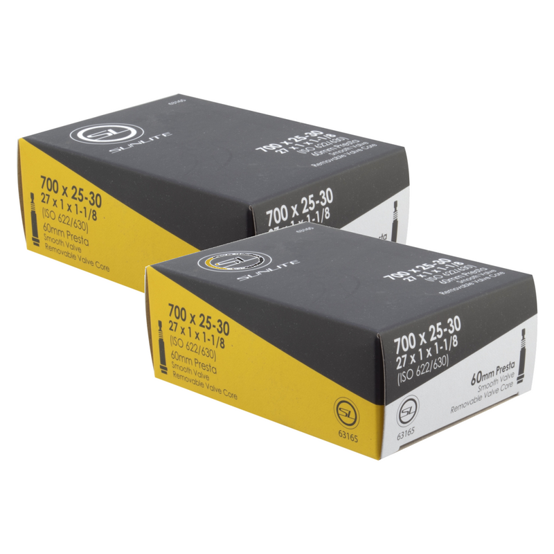 Load image into Gallery viewer, Sunlite-Standard-Presta-Valve-Tube-TUBE0476PO2-Bicycle-Tubes