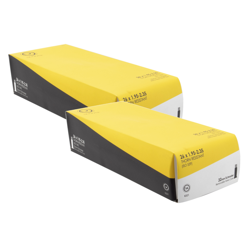 Load image into Gallery viewer, Sunlite-Thorn-Resistant-Schrader-Valve-Tube-TUBE0495PO2-Bicycle-Tubes