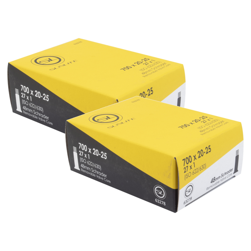 Load image into Gallery viewer, Sunlite-Standard-Schrader-Valve-Tube-TUBE0525PO2-Bicycle-Tubes