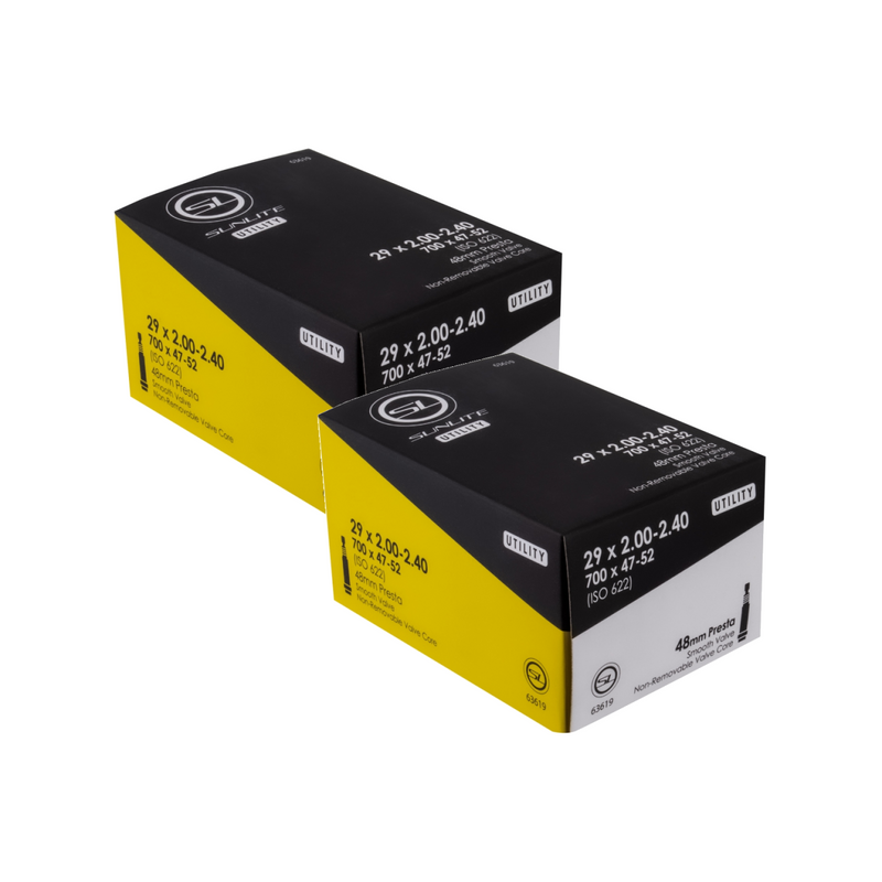 Load image into Gallery viewer, Sunlite-Utili-T-Standard-Presta-Valve-Tubes-Tube-TUBE0596PO2-Bicycle-Tubes