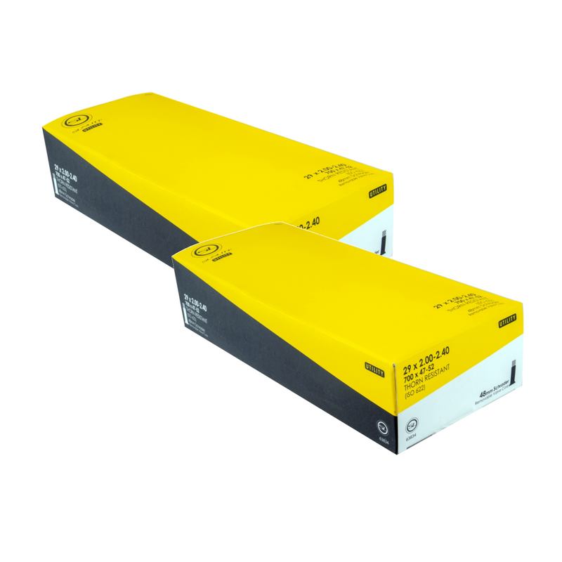 Load image into Gallery viewer, Sunlite-Utili-T-Thorn-Resistant-Schrader-Valve-Tubes-Tube-TUBE0689PO2-Bicycle-Tubes