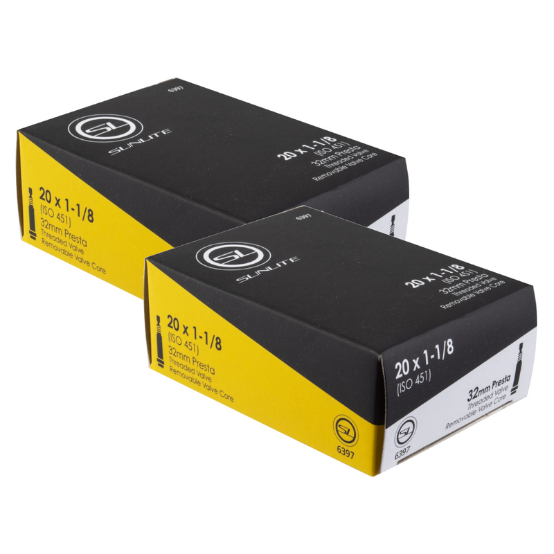 Load image into Gallery viewer, Sunlite-Standard-Presta-Valve-Tube-TUBE0716PO2-Bicycle-Tubes