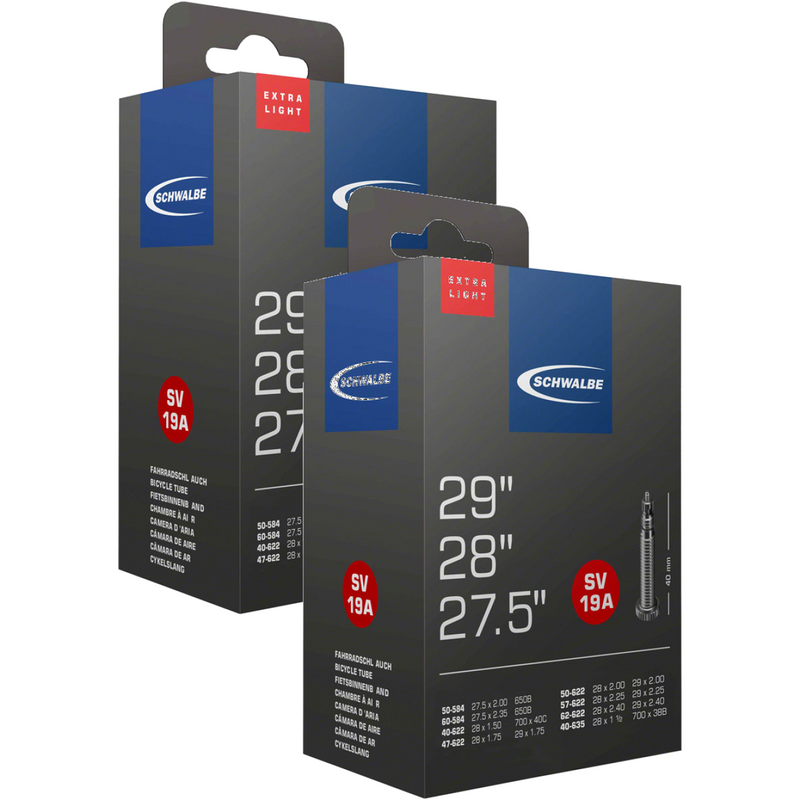 Load image into Gallery viewer, Schwalbe-Extra-Light-Tube-Tube-TUBE0813PO2-Bicycle-Tubes