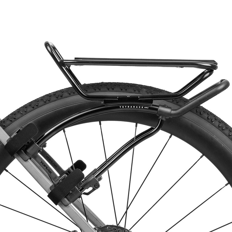 Load image into Gallery viewer, Topeak TetraRack GR2 Rear Strap On Road/Gravel Black