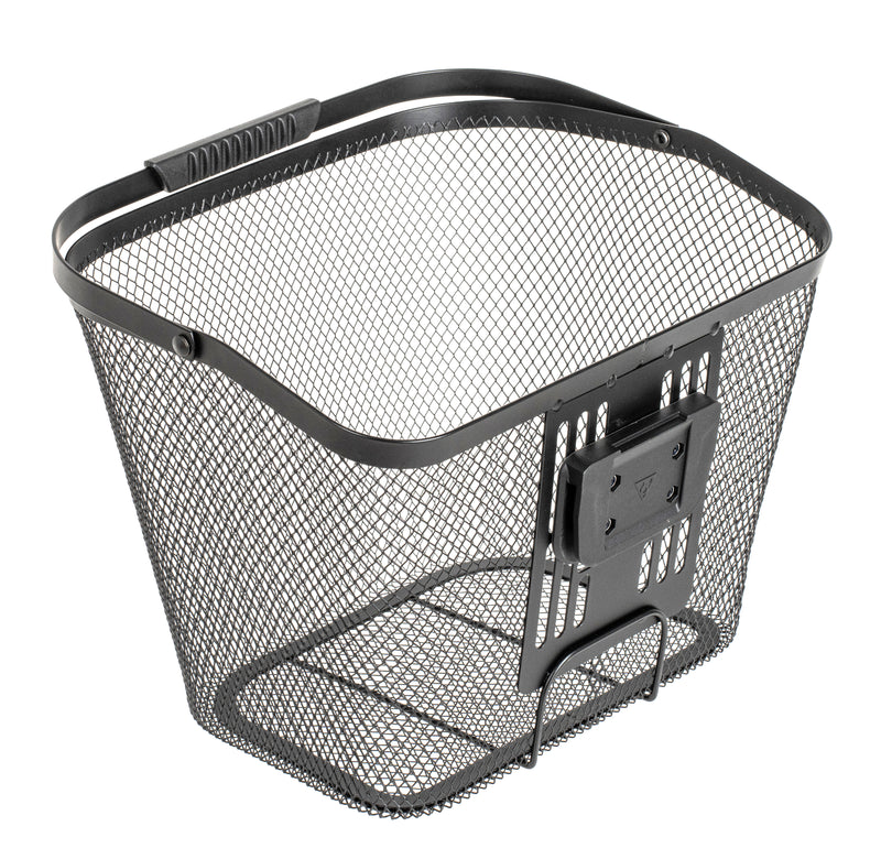 Load image into Gallery viewer, Topeak-Urban-Basket-Front-Basket-Black-Metal-BSKT0716-Bicycle-Baskets