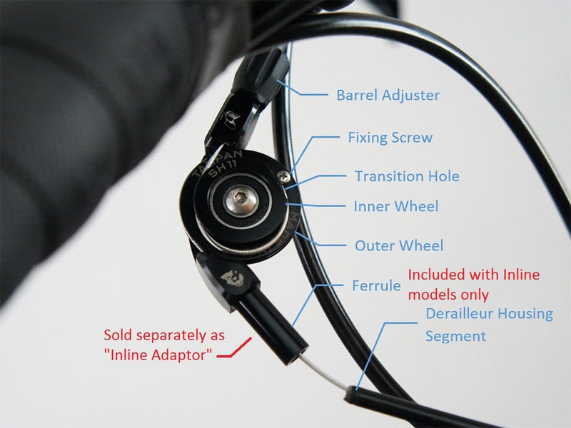 Load image into Gallery viewer, Wolf Tooth Tanpan 11-Speed Conversion Precision Stainless Steel Hardware