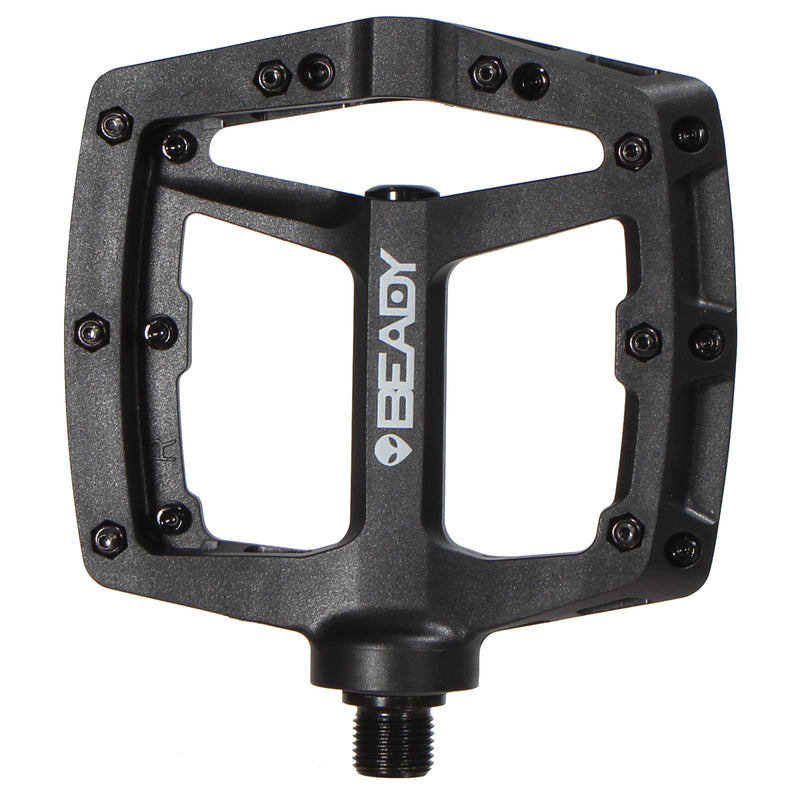 Load image into Gallery viewer, Beady Blaster Composite Platform Pedals, Black NLS