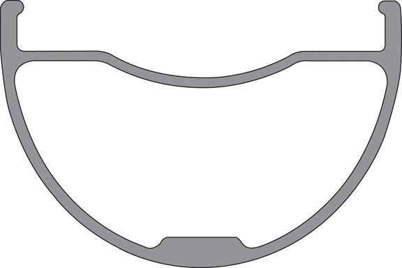 Load image into Gallery viewer, Velocity Blunt SS Rim - 27.5", Disc, Polished Silver, 32H