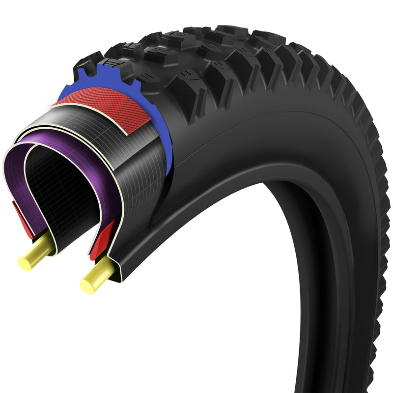 Load image into Gallery viewer, Vittoria Mostro Enduro Race Tire - 29 x 2.4, Tubeless, Folding, Black, Graphene + Silica, G2.0, E-Bike