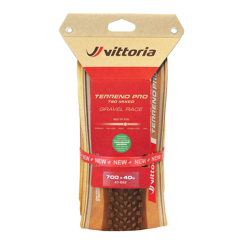 Load image into Gallery viewer, Vittoria Terreno Pro T60 Mixed Race Tire, TLR, 700x40, Brown