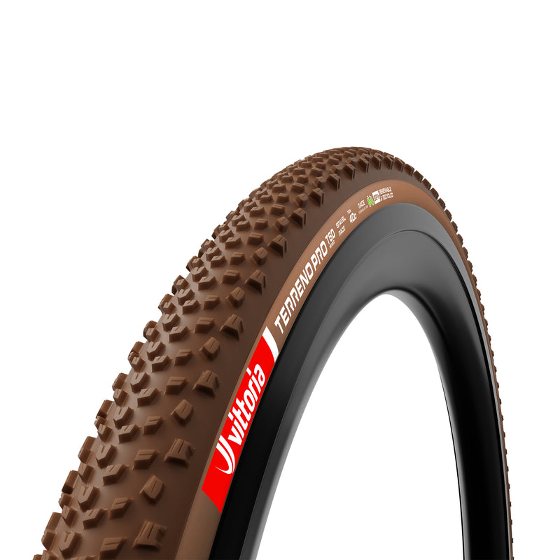 Load image into Gallery viewer, Vittoria Terreno Pro T60 Mixed Race Tubeless Gravel Tires 700x40 Brown Durable, Sustainable, All-Conditions Performance (Pack of 2)