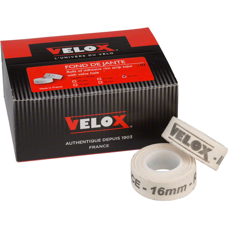 Load image into Gallery viewer, Velox-Cloth-Rim-Tape-Box-10-Rim-Strips-and-Tape-Universal-RT5003