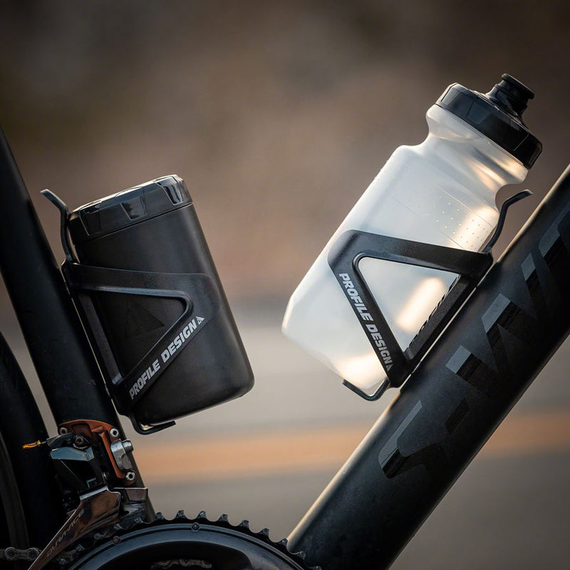 Load image into Gallery viewer, Profile Design Water Bottle Storage II Bottle Cage Storage - Small, Black