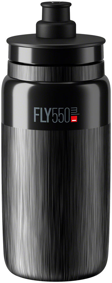 Load image into Gallery viewer, Elite Fly Tex Water Bottles Bundle 550ml BPA-Free Plastic, Textured Grip, Lightweight Bike Hydration