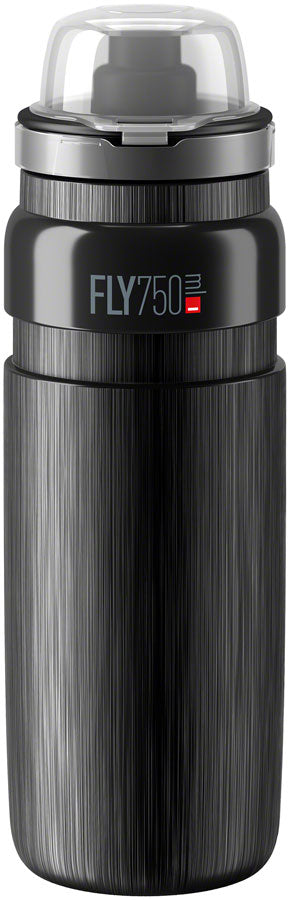 Load image into Gallery viewer, Elite Fly MTB Water Bottle Bundle 750ml & 950ml Tex Black, Durable BPA-Free Plastic