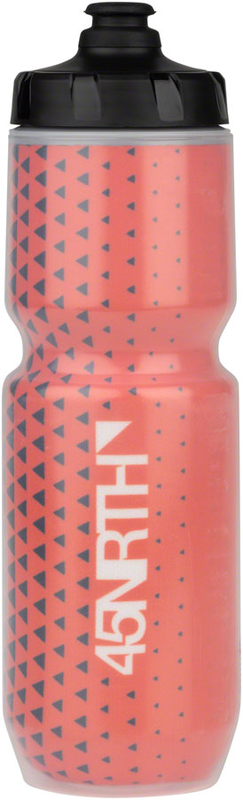 Load image into Gallery viewer, 45NRTH Last Light Insulated Purist Water Bottle - Black/Orange, 23oz